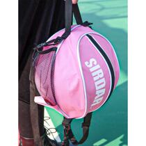 Basketball bag single and double shoulder cross-body training sports backpack basketball bag student childrens football volleyball storage bag mesh bag