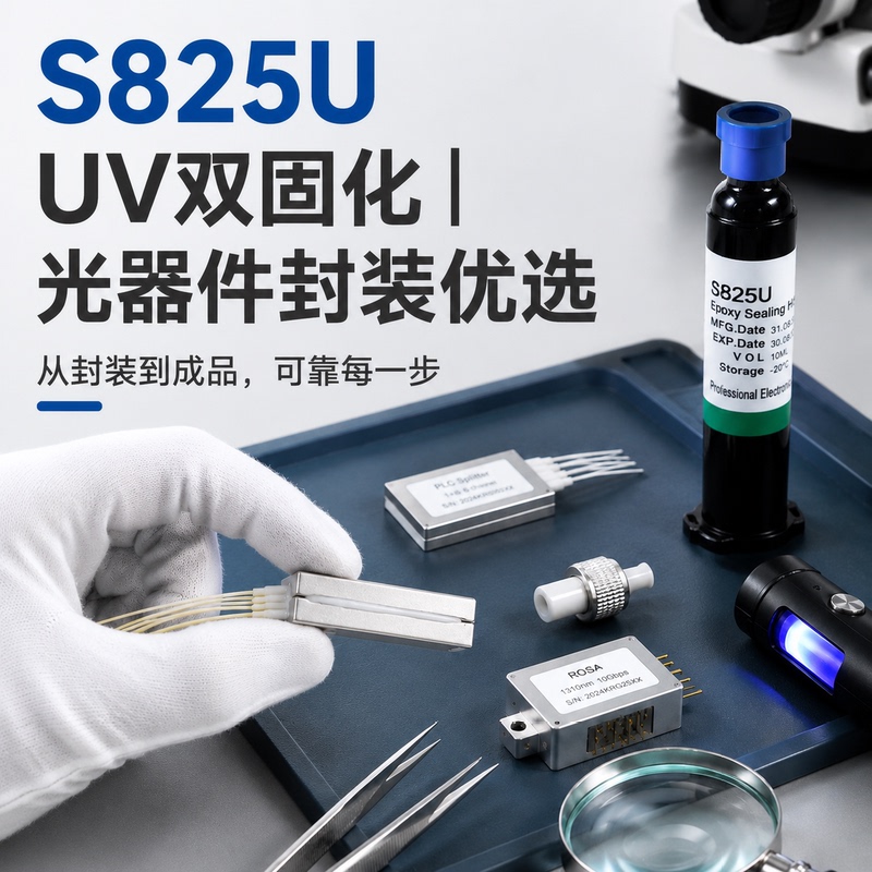 Optical Uv Glue, Light-Curing Heating Adhesive, Low Shrinkage Rate, Special Bonding Aa Glue for Camera Fiber Collimator Optical Uv Glue, Light-Curing Heating Adhesive, Low Shrinkage Rate, Special Bonding Aa Glue for Camera Fiber Collimator