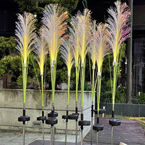 LED Solar Garden Lights Luminous Reed Lights Outdoor Decorat