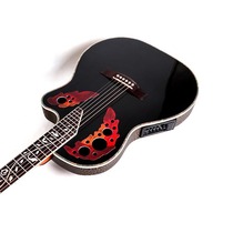 41-inch acoustic guitar turtle back ABS spruce bright grape hole electric box folk guitar