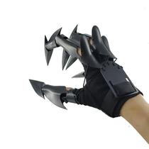 Black dragon claws with movable joints and flexible gloves toy Halloween role-playing horror ghost hand props
