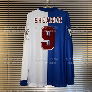 Blake Ben 9596Blackburn Home Long-Sleeved Fan Version Jersey Retro Unpopular Niche Yingchao Xil