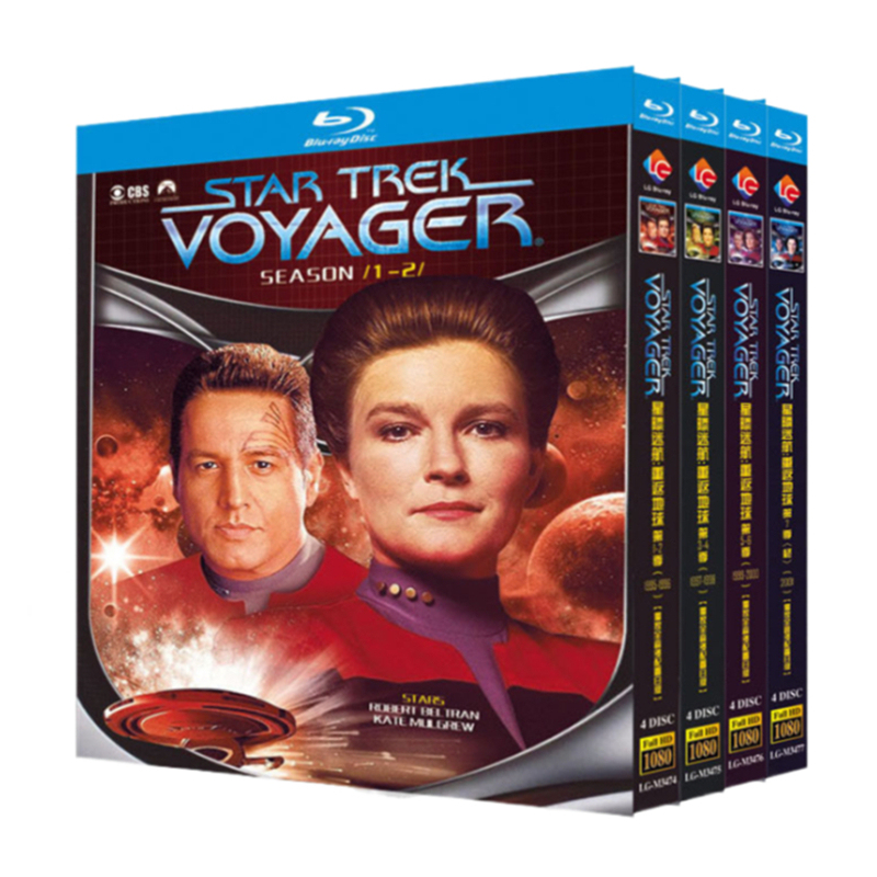 Blu-Ray Ultra Hd American Tv Series Star Trek: Return to Earth Season 1-7 Bd Disc Box Set