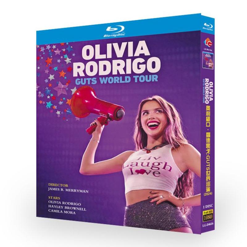 Blu-Ray Ultra Hd Concert Olivia Rodrigo: Guts World Tour Bd Disc