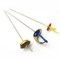 Fencing golden color foil saber epee electric rust-proof whole sword adult and children competition sword