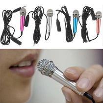 Portable 5mm Handheld Microphone KTV Karaoke 1 5m Mini Mic