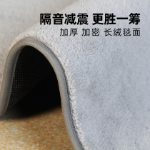 Plush drum carpet floor mat soundproof small carpet bedroom full room coffee table floor mat living room balcony home