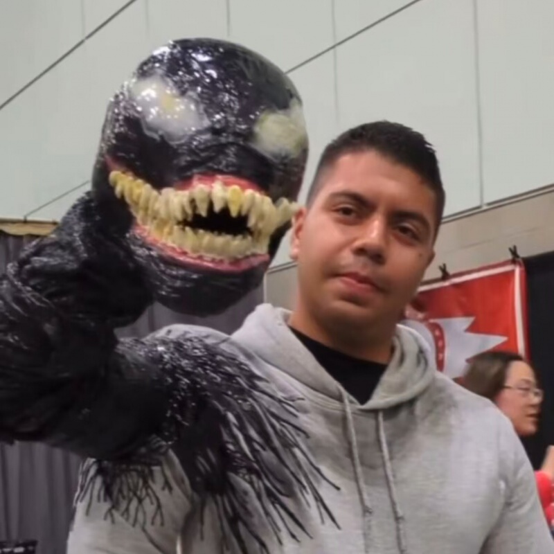 Venom Cosplay Halloween Costume Headgear Hand Puppet Latex Mask Horror Scary Realistic Symbiote Merchandise Venom Cosplay Halloween Costume Headgear Hand Puppet Latex Mask Horror Scary Realistic Symbiote Merchandise