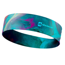 Sweat-absorbent headband childrens sports headband summer sun protection headband boys and girls running sweat-guided ice silk anti-slip headband