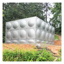 304 stainless steel water tank water pump square fire-fighting finished product insulated underground water tank large quantity discounts can be ordered