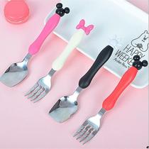 4-piece set Baby Tester Tableware Dessert Spoon for Children
