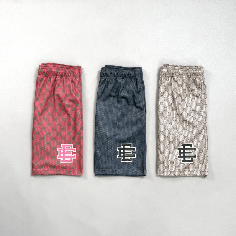 Ee Cashew Flower Gc Shorts Hot Pants Beach Shorts Unisex Couple Versatile European and American Classic