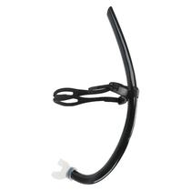Wind front snorkel freestyle dry respirator silicone mouthpiece with swimming goggles front-mounted