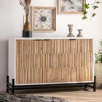 Wabi-sabi style solid wood retro entrance cabinet B&B entrance hall storage locker American old-style living room sideboard