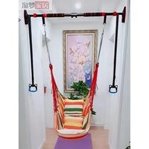 Outdoor swing courtyard swing indoor home adult child baby portable soft board rope child hanging seat
