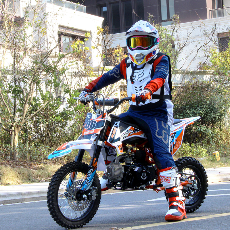 Competitive Two-Wheeled Off-Road Motorcycle, Adult Gasoline-Powered 125Cc Mountain Bike, Mini Children's Venue Racing