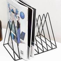 Vinyl record storage rack album display rack CD disc rack bookshelf on the table vinyl display frame