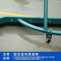 Basketball court wiper floor pusher# floor cleaning tennis court sports ground scraper pusher aluminum alloy wiper magic water device