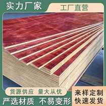 Construction site phenolic plywood template construction clear water board construction site red board construction wood template for construction engineering