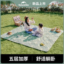 NOK ultrasonic picnic mat thickened waterproof outdoor camping moisture-proof mat spring outing tent floor mat beach cloth blanket