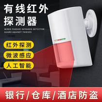 Infrared anti-theft alarm household indoor wired passive infrared detector human body infrared sensor probe