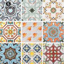 Art parquet small flower pieces 400x400 kitchen bathroom wall tiles balcony anti-slip floor tiles retro flower pieces for home