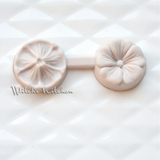 Fondant Chocolate Silicone Khuôn đất sét Bọt DIY khô Paisian Khuôn 3D Cánh hoa kết cấu Khuôn - Tự làm khuôn nướng khuôn làm kem que