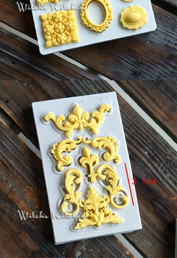 Đúng trò chơi Royal Totem Series Fondant Chocolate Silicone Khuôn bếp phù thủy - Tự làm khuôn nướng khuôn kem silicon