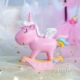 Trang trí bánh nướng Bộ sưu tập trang trí búp bê Unicorn Dễ thương màu hồng xanh Rainbow Rainbow Unicorn Dress Up Gift - Trang trí nội thất cách trang trí phòng khách nhà vuông