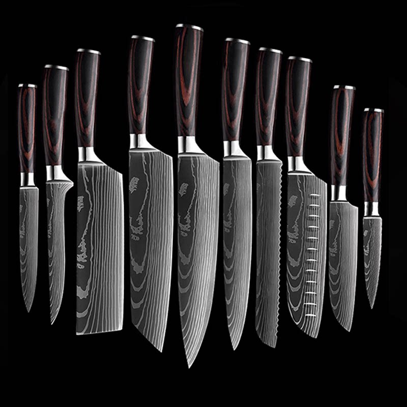 7CR17不锈钢菜刀组合,厨房利器全解析Knife-全套厨房刀具-淘宝好物网