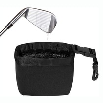 Amazons most popular golf cleaning bag neoprene material portable detachable cleaning bag outdoor golf supplies