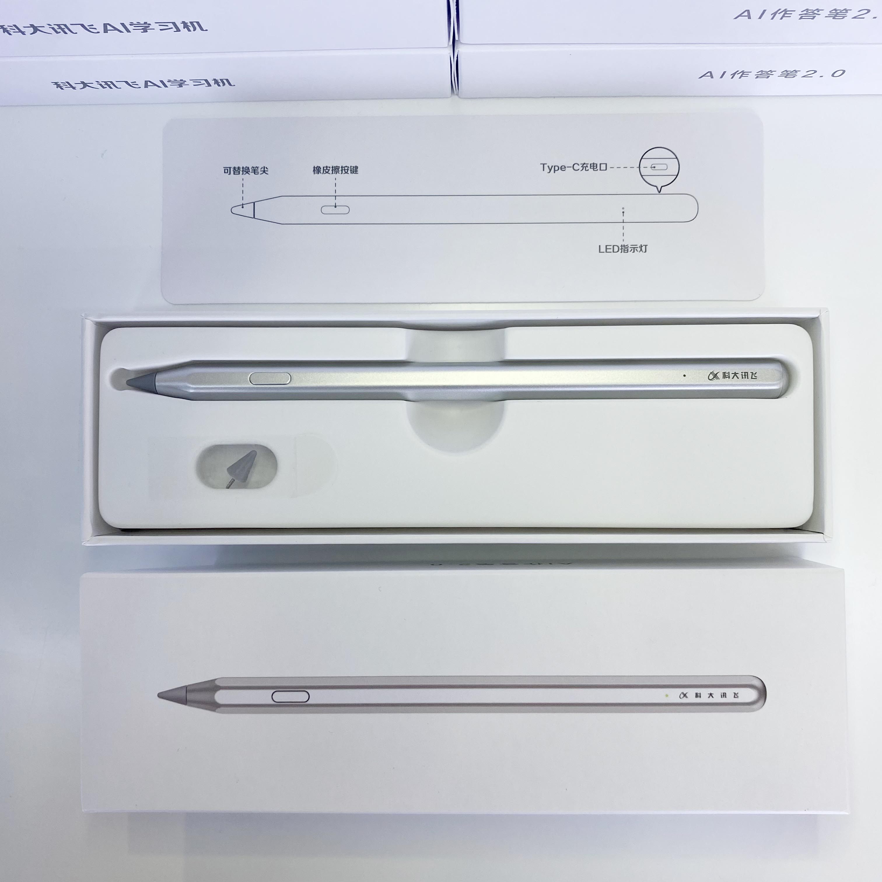 iFLYTEK Intelligent T10 Learning Machine Ai Answering Pen 2.0 Original Handwriting Refill X2pro Original Nib Battery