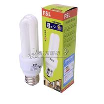 Foshan Lighting 2u3u energy-saving lamp three primary color energy-saving lamp E27 screw bulb 5w8w11w13w15w18w23