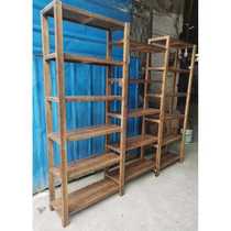 Boutique display cabinet display cabinet combination shoe bag clothing shelf storage rack solid wood shelf factory direct sales M016