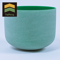 Manufacturer Quartz Colored Crystal Crucible Healing Meditation Singing Bowl Tibetan Music Bowl Support Design L