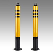 Steel pipe warning column roadblock fixed road traffic parking pile traffic isolation pile anti-collision iron column warning column