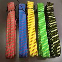 Colorful elastic straps electric bicycle luggage rope beef tendon rubber band express cargo rope beef tendon binding elastic