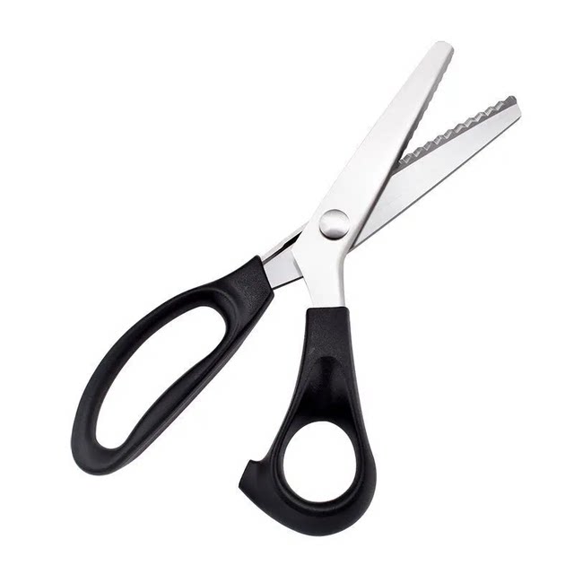 German Craftsmanship, No-Iron, Anti-Shedding, Special Lace Scissors, Hand-Cut Overlock Scissors, No-Sew Serrated Scissors, Fabric Tooth Lock Needle and Thread Kit