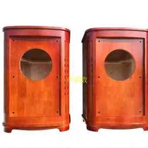 Customized 8-inch 10-inch 12-inch 15-inch solid wood floor-standing speaker empty box can be installed with coaxial full-range speakers