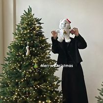 Christmas tree household large-scale simulation encryption with lights Christmas decorations 2023 new luminous high-end sense