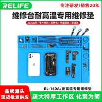 Xinxun Repair Mat Mobile Phone Repair Workbench Insulation Mat Anti-static Table Mat High Temperature Resistant With Magnetic Screw Positions