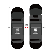 Lu Chong board bag a universal skateboard bag dry land surfboard bag Lu Chong electric bag shoulder cross-body back