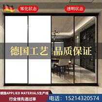 Intelligent dimming glass film electric photoelectric plating color changing electronically controlled atomized glass film privacy office tempering