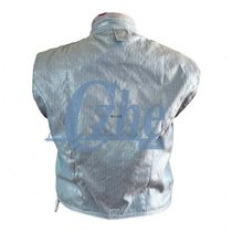 Ultra-thin washable foil metal jacket (light blue)