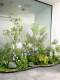 Plant Landscaping in the Entrance Hall, Artificial Green Plants, Potted Plants, Fake Trees, Stone Moss, Garden Decoration, Indoor Artificial Flowers and Plants