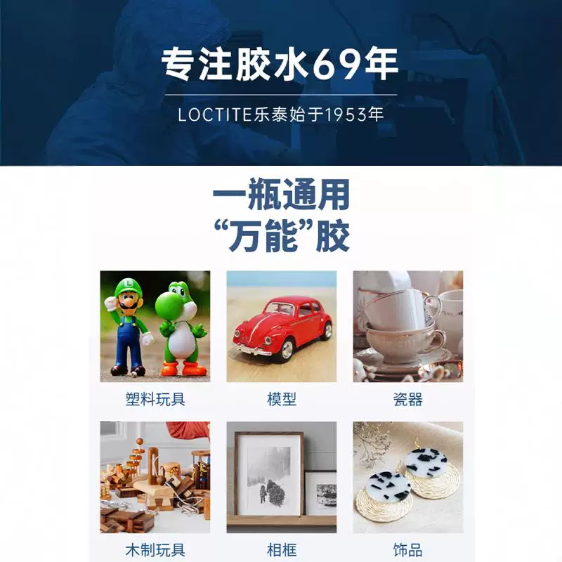 Клей Loctite 401 крепкий мгновенный клей металл резина образец днище обесцвечивание