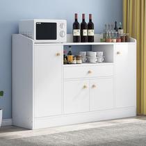 Sideboard wine cabinet cupboard modern minimalist home kitchen stove tea cabinet hall wall microwave oven storage rack