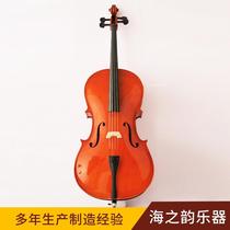 Manufacturer supplies natural color glossy matte cello instrument photography props for photo studio