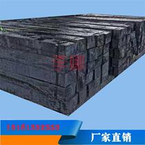 Manufacturer of anti-corrosion sleepers oil-impregnated square wooden sleepers equipment pads track wood long service life custom-made processing