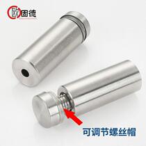 Factory direct sales thickened and lengthened stainless steel advertising decorative nails acrylic support column mirror nails glass billboard porcelain